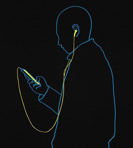 Musik hören Smartphone