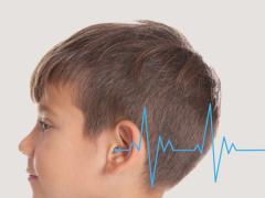 Bunte Hörgeräte für Kinder –