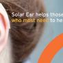 Solar-Hörgeräte: Solar betriebenes Hörgerät für