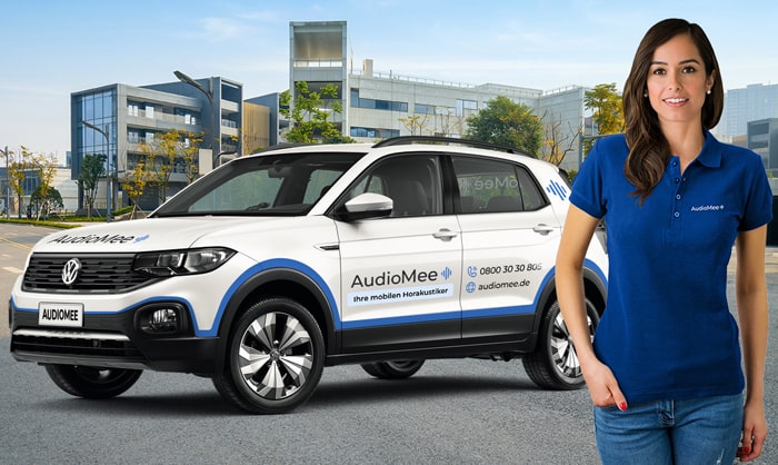 AudioMee Auto Frau