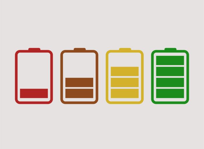 Batterien Illustration