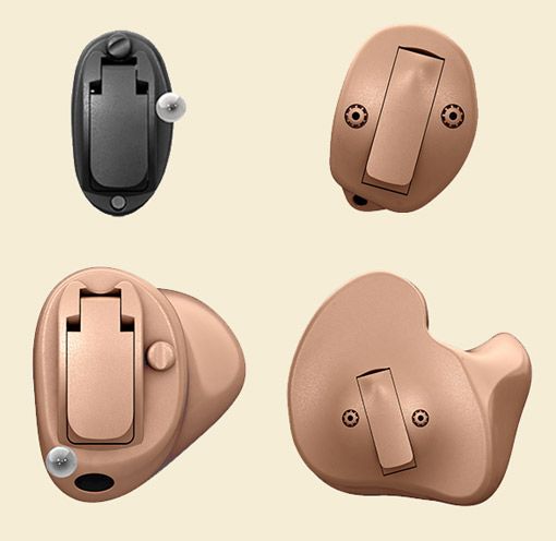 IdO Hörgeräte in unterschiedlichen Bauformen