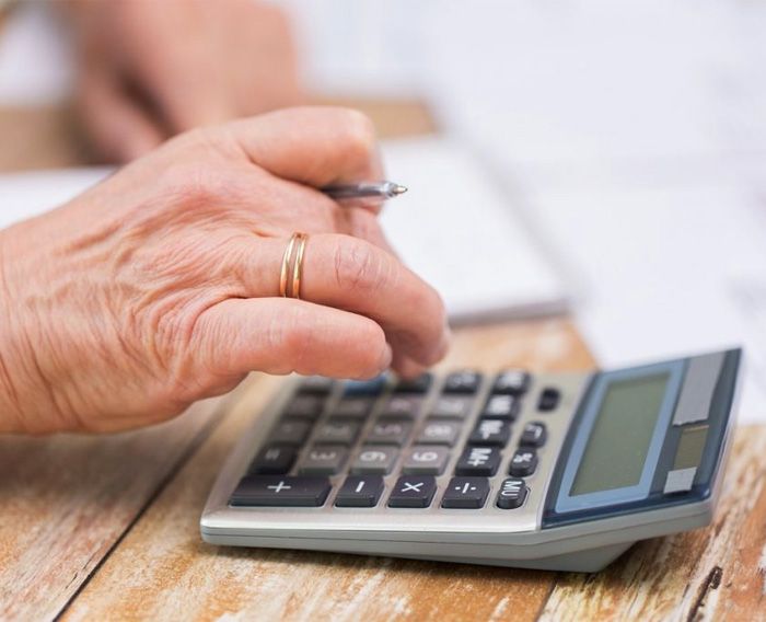 Geld Altersvorsorge Taschenrechner