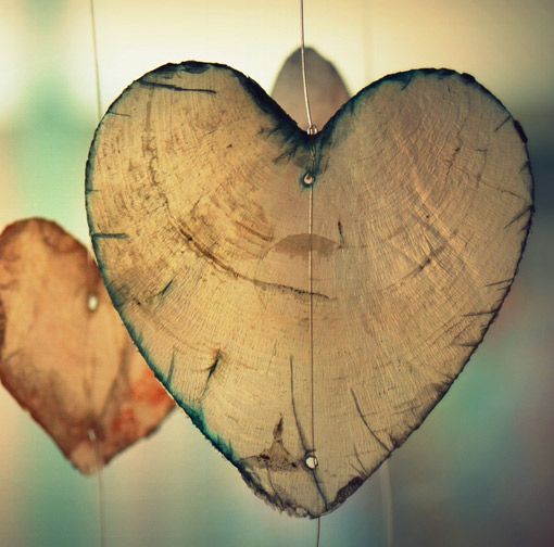 Herz aus Holz