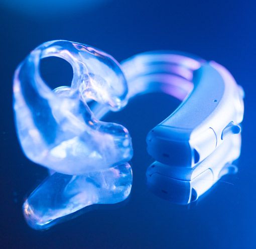 Hörgerät mit Otoplastik