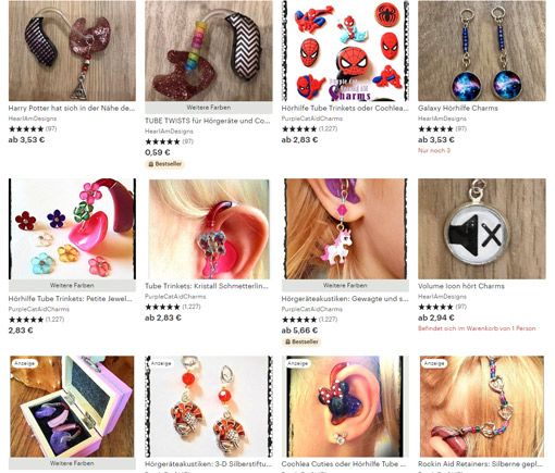 Hörgeräteschmuck
