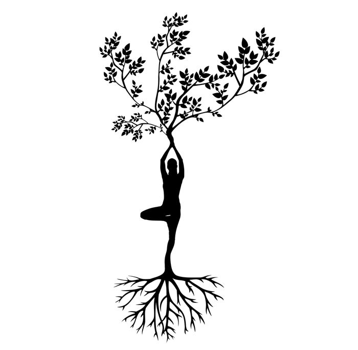 Meditation Frau Baum