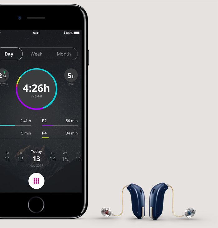 Hörgeräte Smartphone App