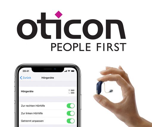 Oticon Iphone Hörgeräte