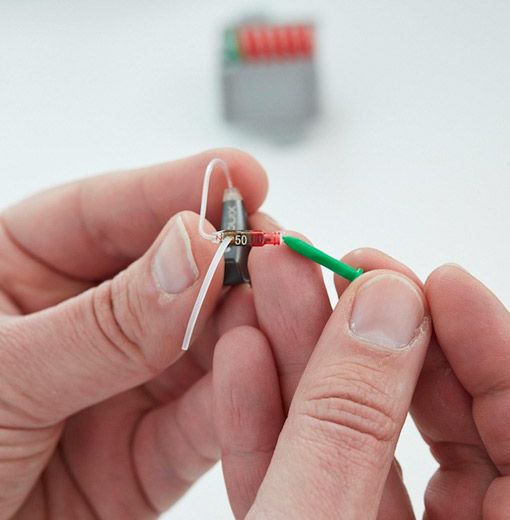 Reparatur von Hörgeräten