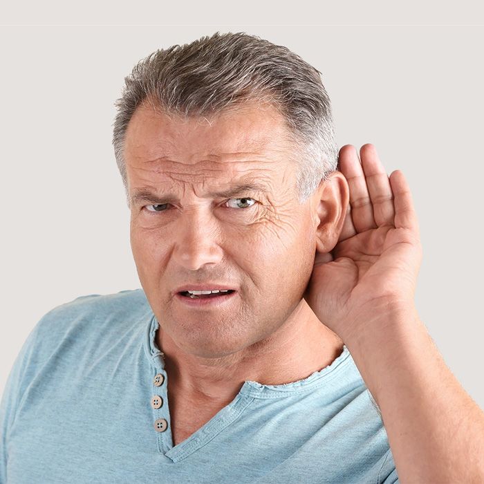 Schwerhörigkeit bei Männern