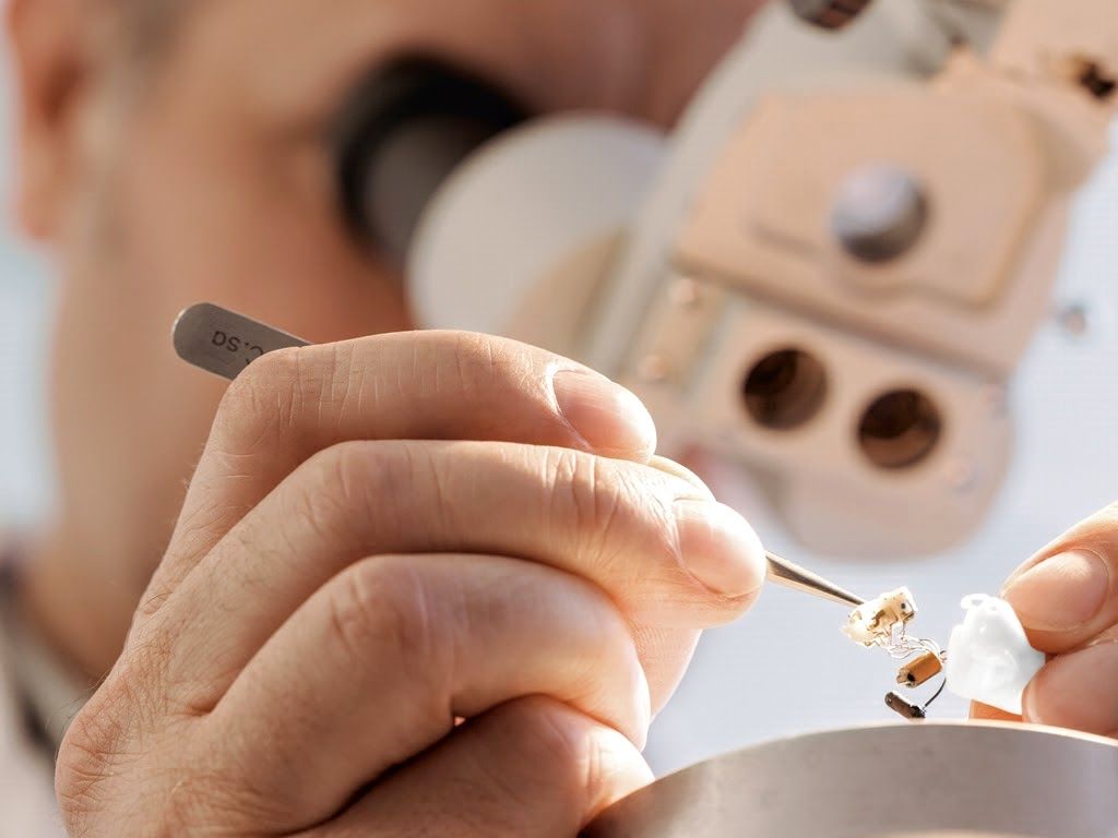 Anpassung eines Hörgerätes