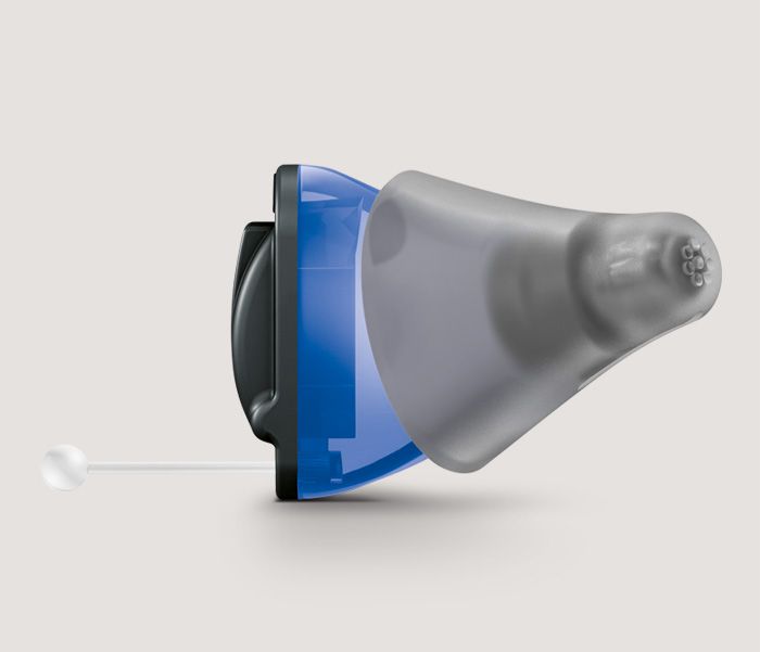 Signia Silk X Hörgerät Blau