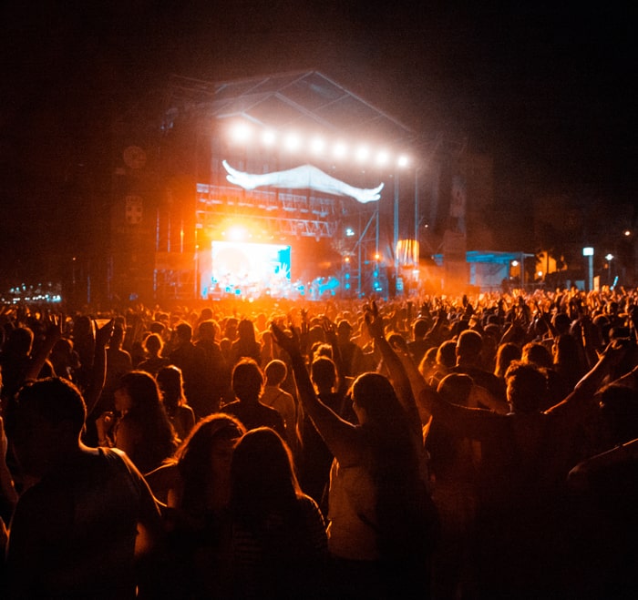 Sommerliches Musikfestival